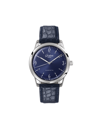 Sixties Galvanized Blue 39mm - Stainless Steel on Strap