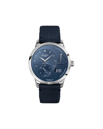 PanoReserve Galvanized Blue 40mm - Stainless Steel on Strap